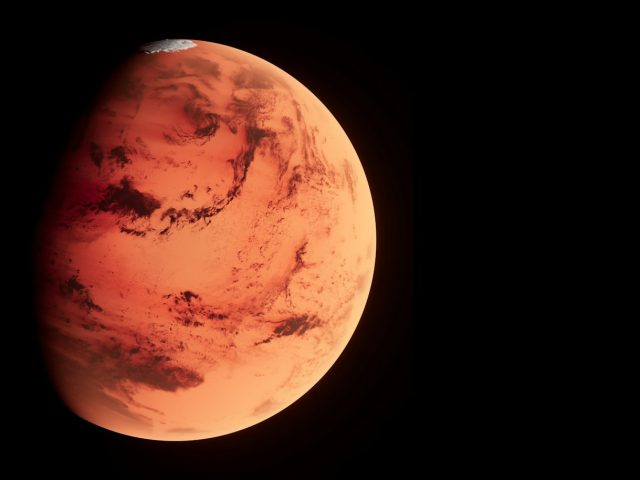 Mars : pourquoi l&rsquo;hémisphère sud est-il plus chaud ?